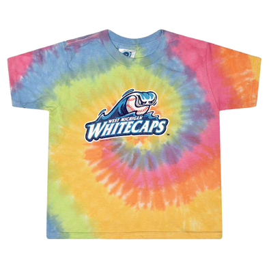 West Michigan Whitecaps Toddler Tie Dye Tee