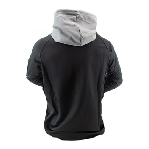 Black Primary Fleece Contrast Hoodie