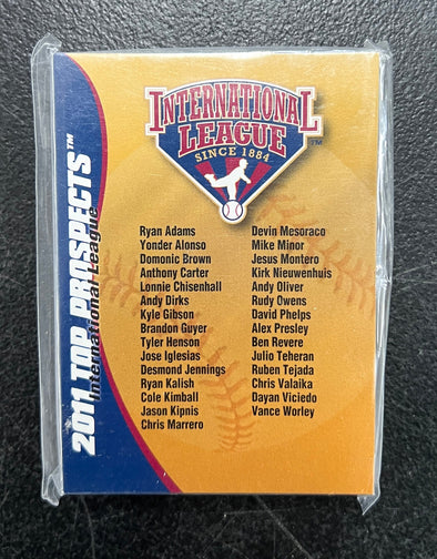 Minor League Baseball Triple-A 2011 International League Top Prospects Card Set