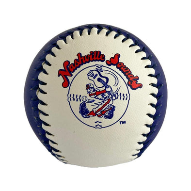 Nashville Sounds Throwback White & Royal Baseball