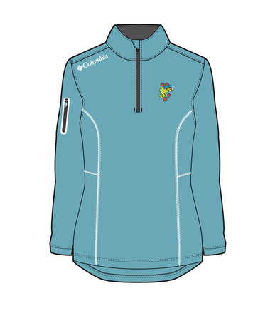 Everett AquaSox Women's Columbia 1/4 Zip