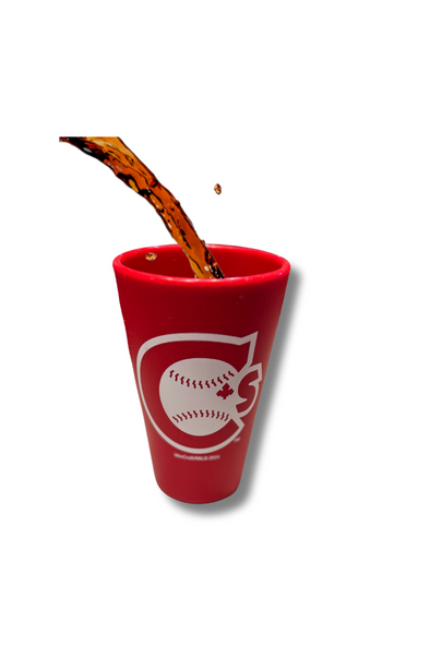 Canadians Red Silicone Pint Tumbler (16oz.)