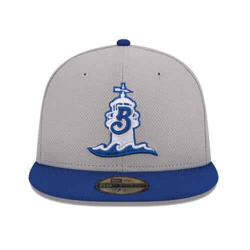 Biloxi Shuckers On-Field 59FIFTY Fitted Cap-BP Cap