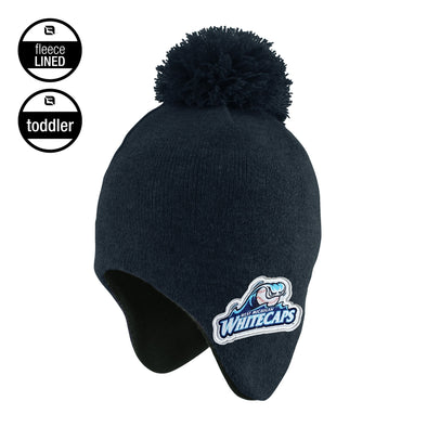 West Michigan Whitecaps Toddler Fleece-Lined Knit Hat