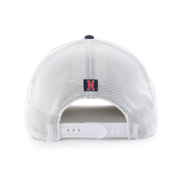 Nashville Sounds '47 Brand brrr Navy White Scratch Trucker Hat