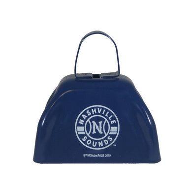 Nashville Sounds Navy Primary Logo Cowbell