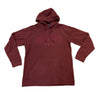 MV Sport Maroon Reading Embroidered Fleece Hoodie