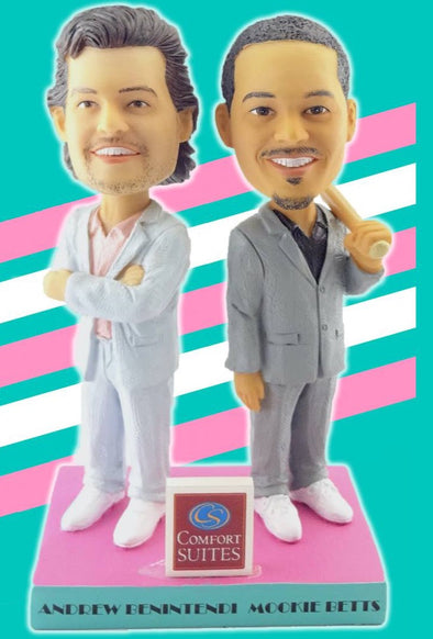 Andrew Benintendi & Mookie Betts Miami Vice Dual Bobblehead