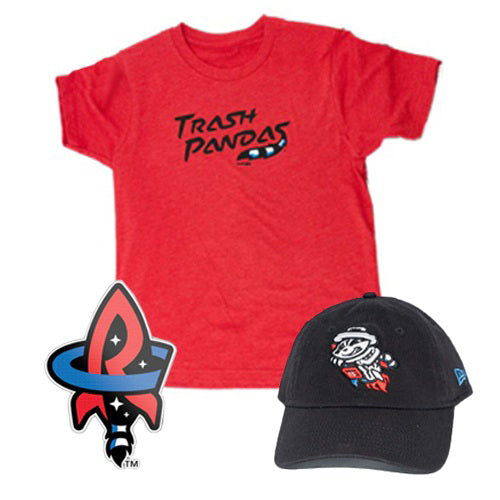 Youth Red Trash Pandas Bundle