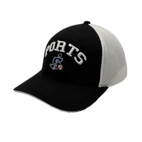 Bimm Ridder Black and White Ports Snapback