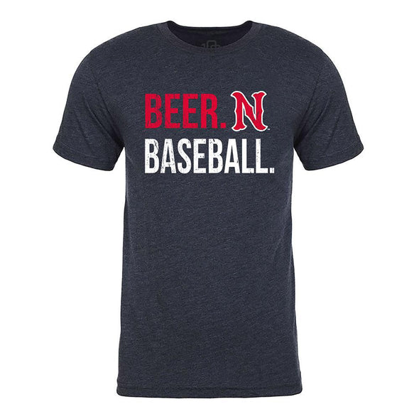 Nashville Sounds 108 Stitches Navy Beer Baseball Tee