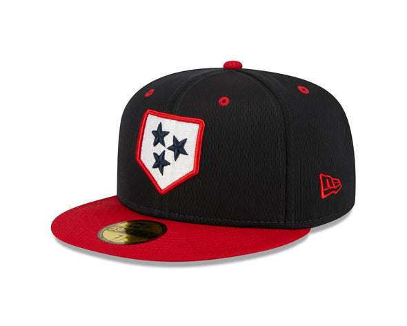 Nashville Sounds New Era 5950 On Field Batting Practice Hat