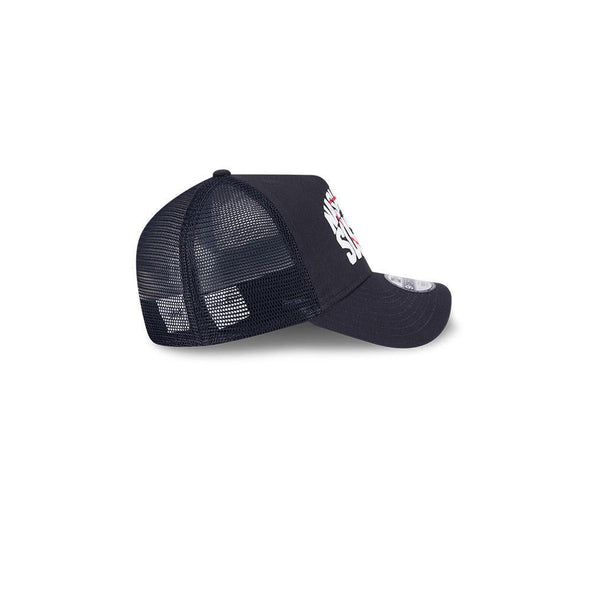 Nashville Sounds New Era 9FORTY Youth A-Frame Navy Chalk Hat
