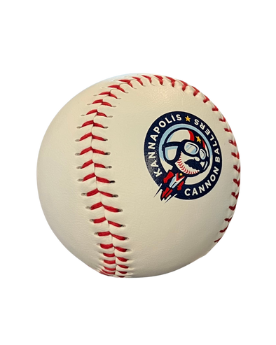 Rawlings White Logo Baseball