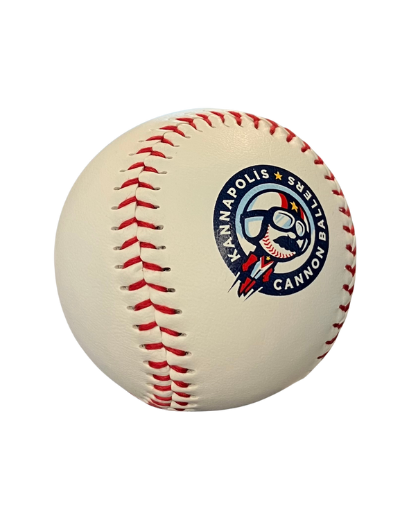 Rawlings White Logo Baseball