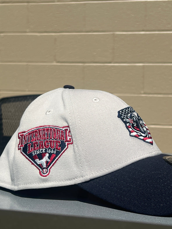 Gwinnett Stripers New Era 2024 4th of July Navy FLEX 3930