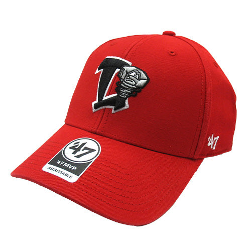 Lansing Lugnuts 47 Brand Red Legend Clean Up Hat