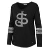 San Jose Giants 47 Brand Women's Letter Long Sleeve Tee