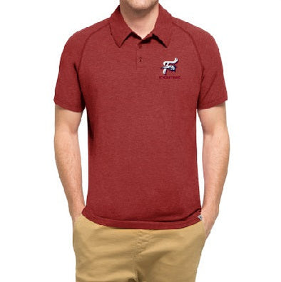 '47 Reading Fightin Phils Red F-Fist Polo