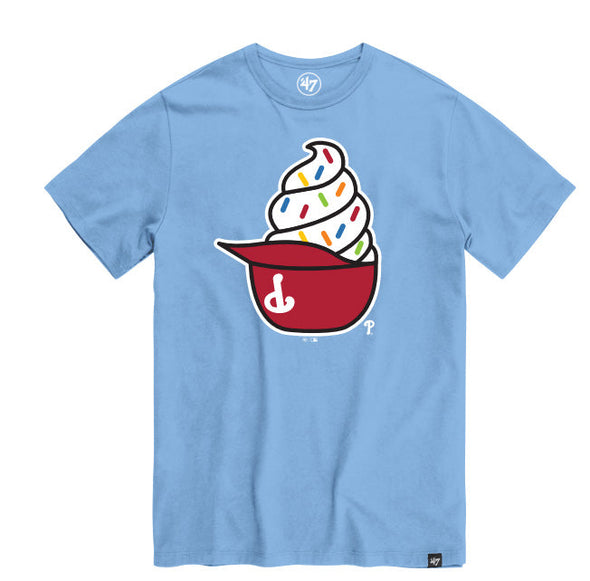 Philadelphia Phillies Ice Cream Helmet '47 Brand T-Shirt