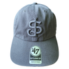 San Jose Giants 47 Brand All Charcoal Cap