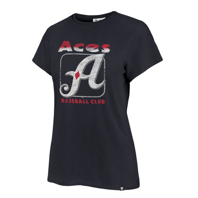 Reno Aces Ladies Atlas Blue in Stereo Tee