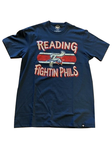 '47 Navy Renewed Franklin Reading Fightin Phils Tee