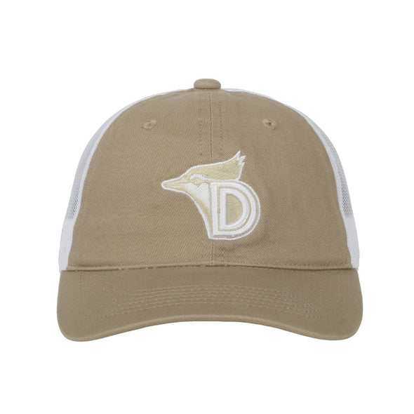Dunedin Blue Jays White Khaki Trucker