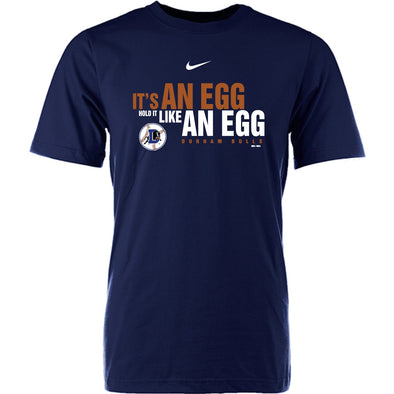 Durham Bulls Navy Nike MiLB Egg Tee