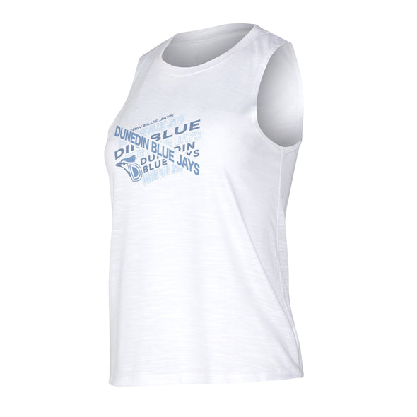 Dunedin Blue Jays Infuse White Tank Top