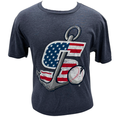 108 Stitches S Anchor Patriotic T-Shirt