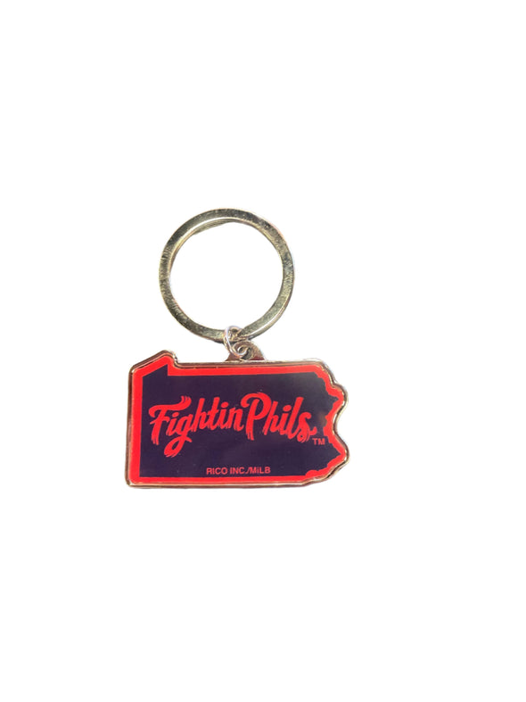 Reading Fightin Phils Pennsylvania Keychain