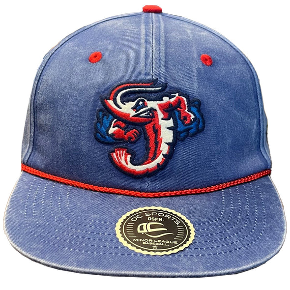 Jacksonville Jumbo Shrimp OC Dusty Royal Snapback