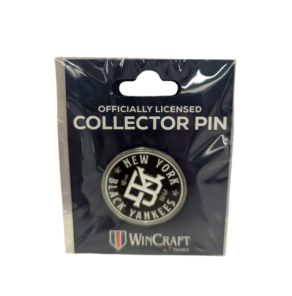 Somerset Patriots NY Black Yankees Primary Medallion Logo Pin