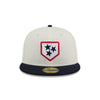 Nashville Sounds New Era 5950 Evergreen Chrome White Plate Logo Hat