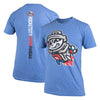 108 Adult Royal Primary Razorback T-shirt