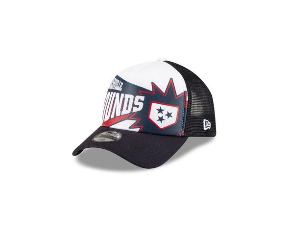 Nashville Sounds New Era Youth 9FORTY Comic Adjustable Hat