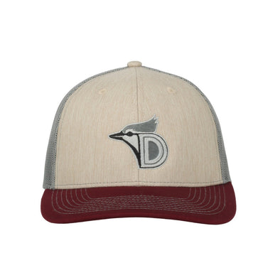 Dunedin Blue Jays Stone Maroon Snapback Trucker