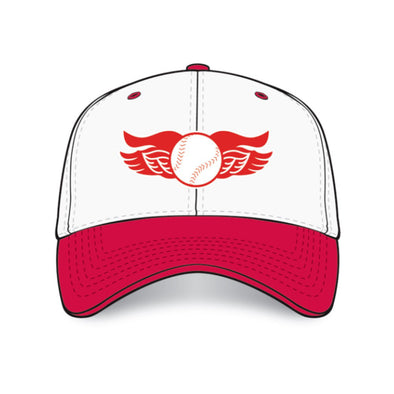 Rochester Red Wings Throwback Ball with Wings Logo Adjustable Cap