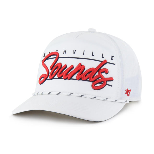 Nashville Sounds '47 Brand brrr White Condor Hitch Hat