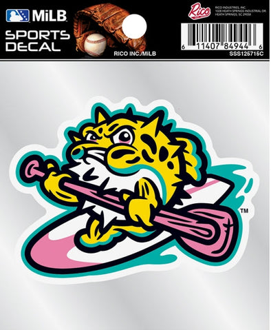Jersey Shore BlueClaws TNC Locals 4x4 Logo Decal