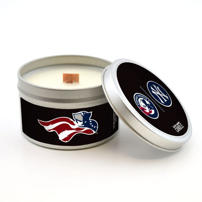Somerset Patriots 5.8oz Tis The Season Holiday Scented Travel Candle w/Lid