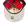 New Era Kid's 59Fifty Road- Red w/ Navy Feathered "R"