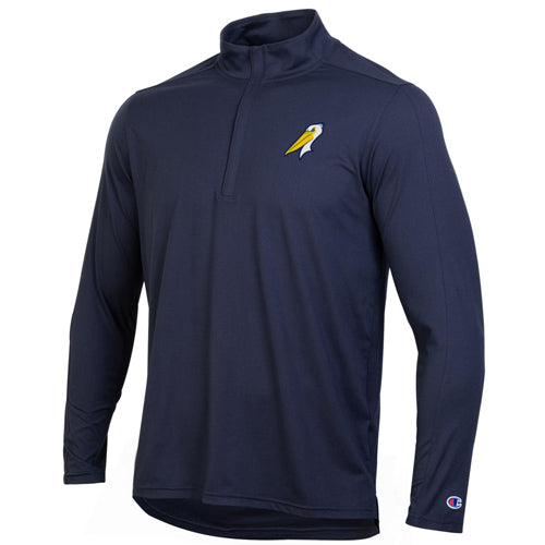 Myrtle Beach Pelicans Champion Navy Alternate Soft Touch Quarter Zip