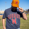 Nashville Sounds '47 Brand Atlas Blue Double Header Franklin N Logo Tee