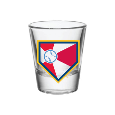 Wichita Wind Surge Alt Logo 1.5oz Shot Glass