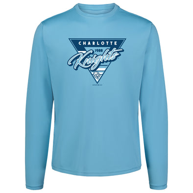 Charlotte Knights MV Sport Triangle Sunproof Long Sleeve Tee