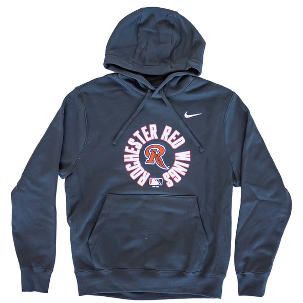 Rochester Red Wings Nike Gray Hoodie