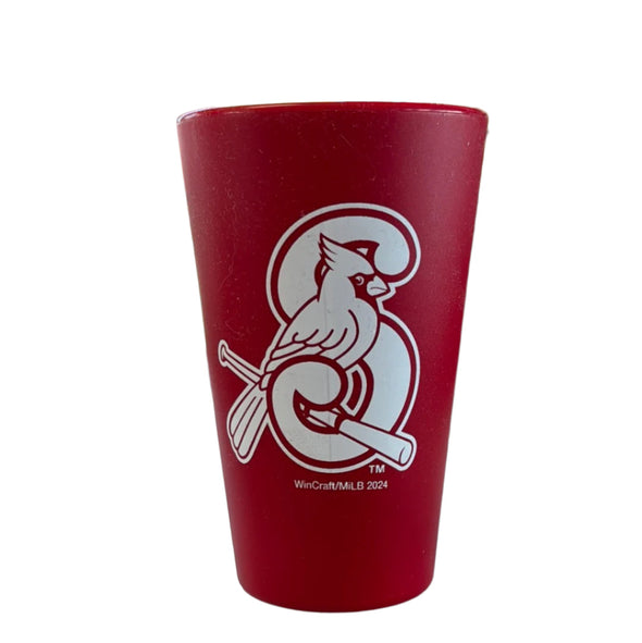 Silicone Pint Glass - Red