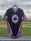 Buffalo Bisons Autographed & Game Worn Sublimated Hockey Black Jersey - Josh Rivera #54 Size 46